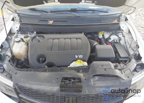 2016 Dodge Journey Crossroad из США, поврежденный, VIN 3C4PDCGGXGT118920